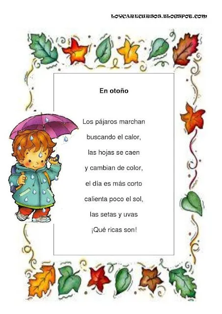 Poesias a mi escuela - Imagui