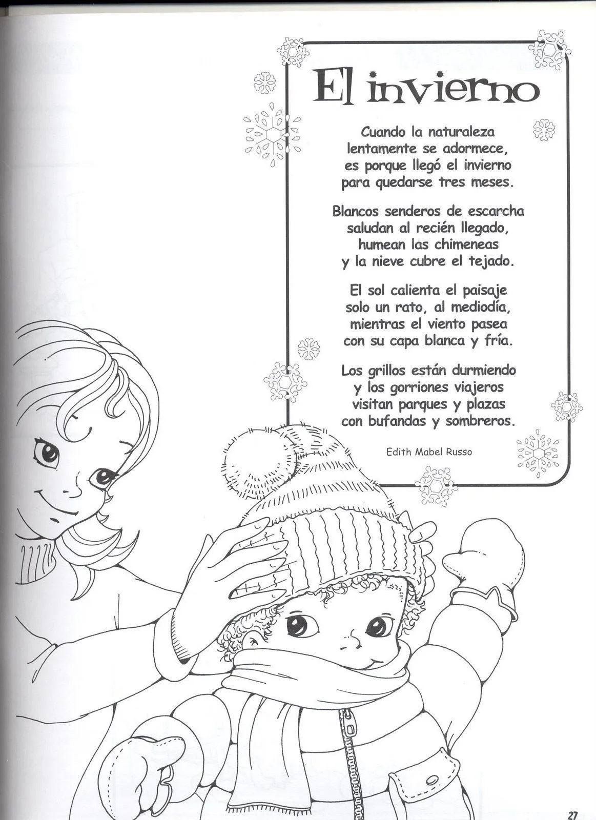 Poesias del invierno para niños - Imagui