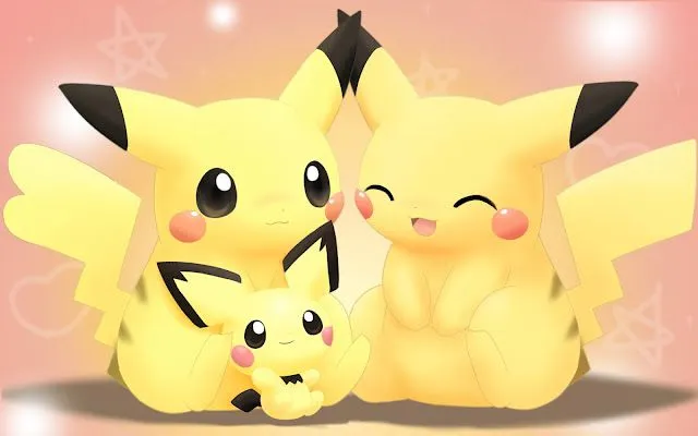 Pokemon: Familia Picachu ^^!