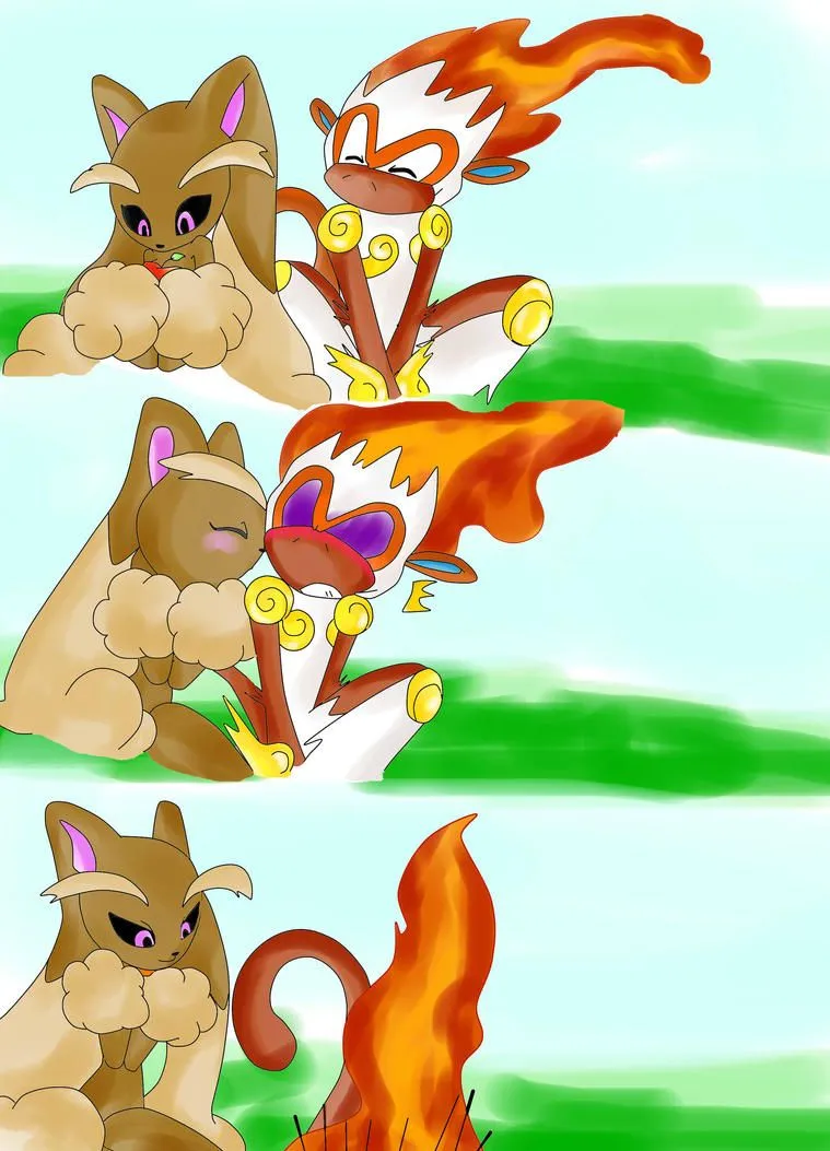 Pokemon Infernape y Lopunny by Assassins-C on DeviantArt