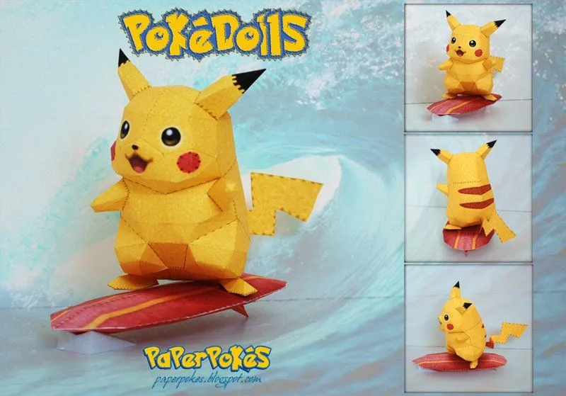 Pokemon papercraft - Pokemon Voltage