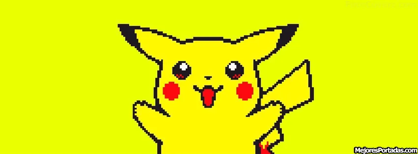 Las Mejores Portadas para tu perfil de Facebook: Pokemon Pikachu