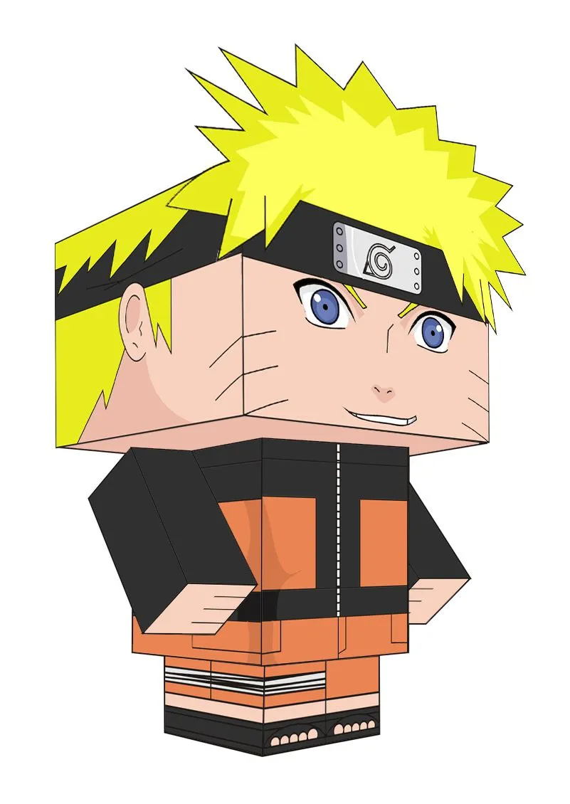 Pola PaperCraft Karakter Naruto | WAPWINZ blog's