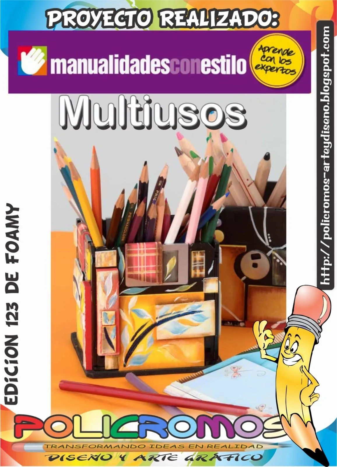 POLICROMOS "DISEÑO Y ARTE GRÀFICO": En la REVISTA "MANUALIDADES ...