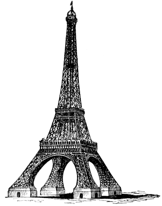 Imagenes de la torre eiffel en dibujo - Imagui