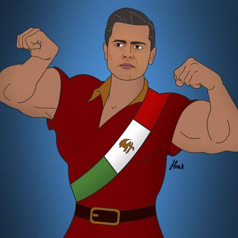 Los políticos mundiales en versión de dibujos animados