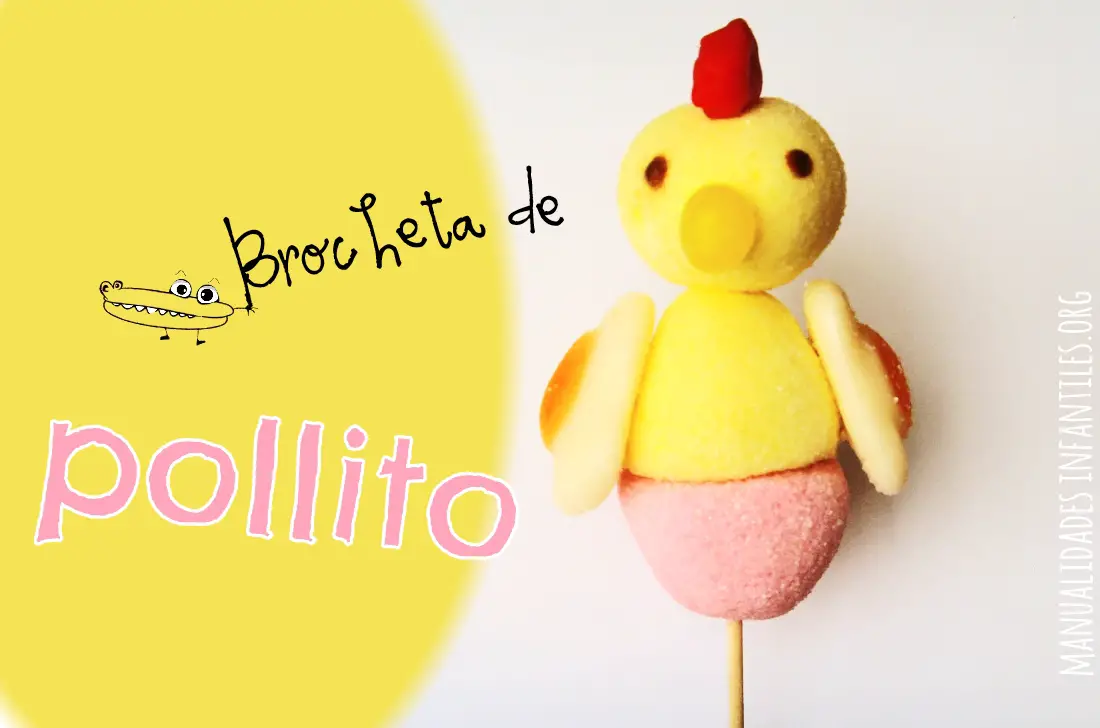 Pollito con nubes -Manualidades Infantiles