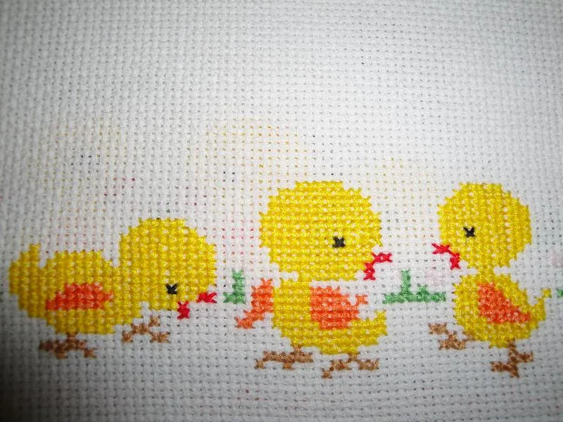 PUNTO DE CRUZ: COSITAS PARA BEBES -THINGS FOR BABYS