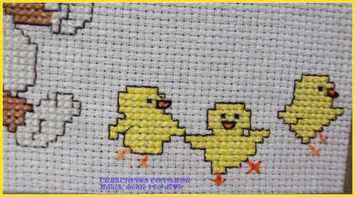 CREACIONES CON AMOR- Manos, Mente y Corazón -: PUNTO DE CRUZ ...