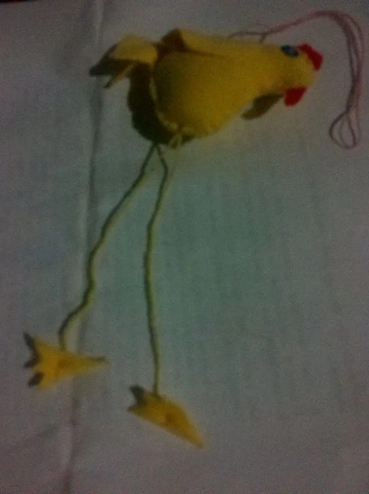 pollo de trapo patas largas | Patitas de pollo, Patas largas, Pollo