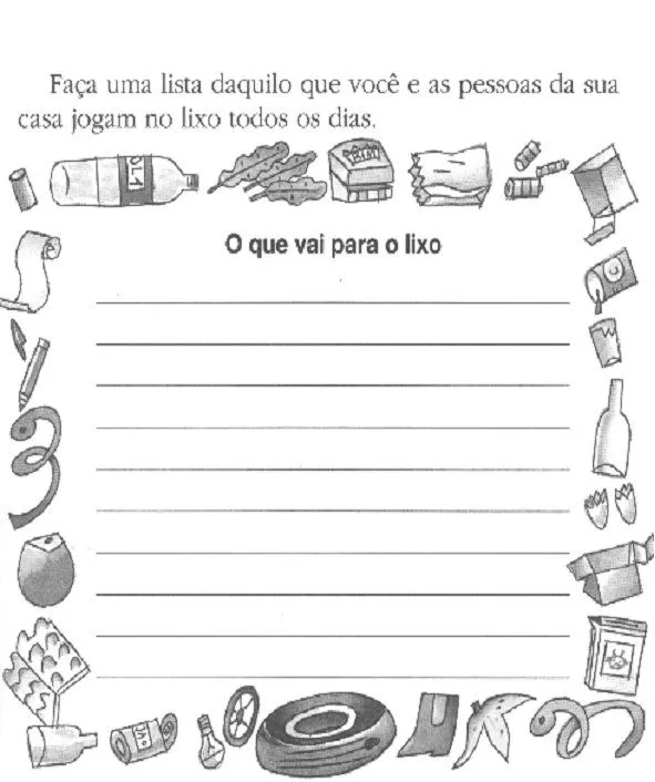 POLUIÇÃO - ATIVIDADES E DESENHOS PARA COLORIR PINTAR IMPRIMIR ...