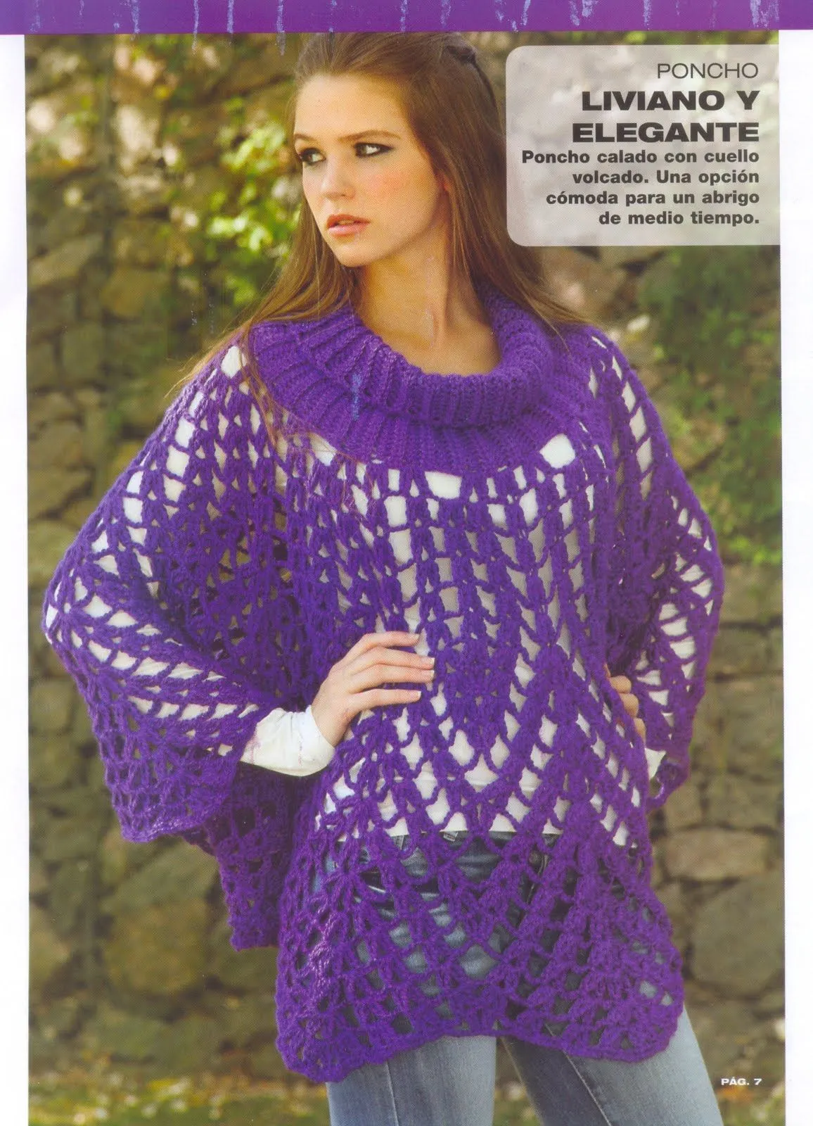 Poncho calado | Mi Rincon de Crochet