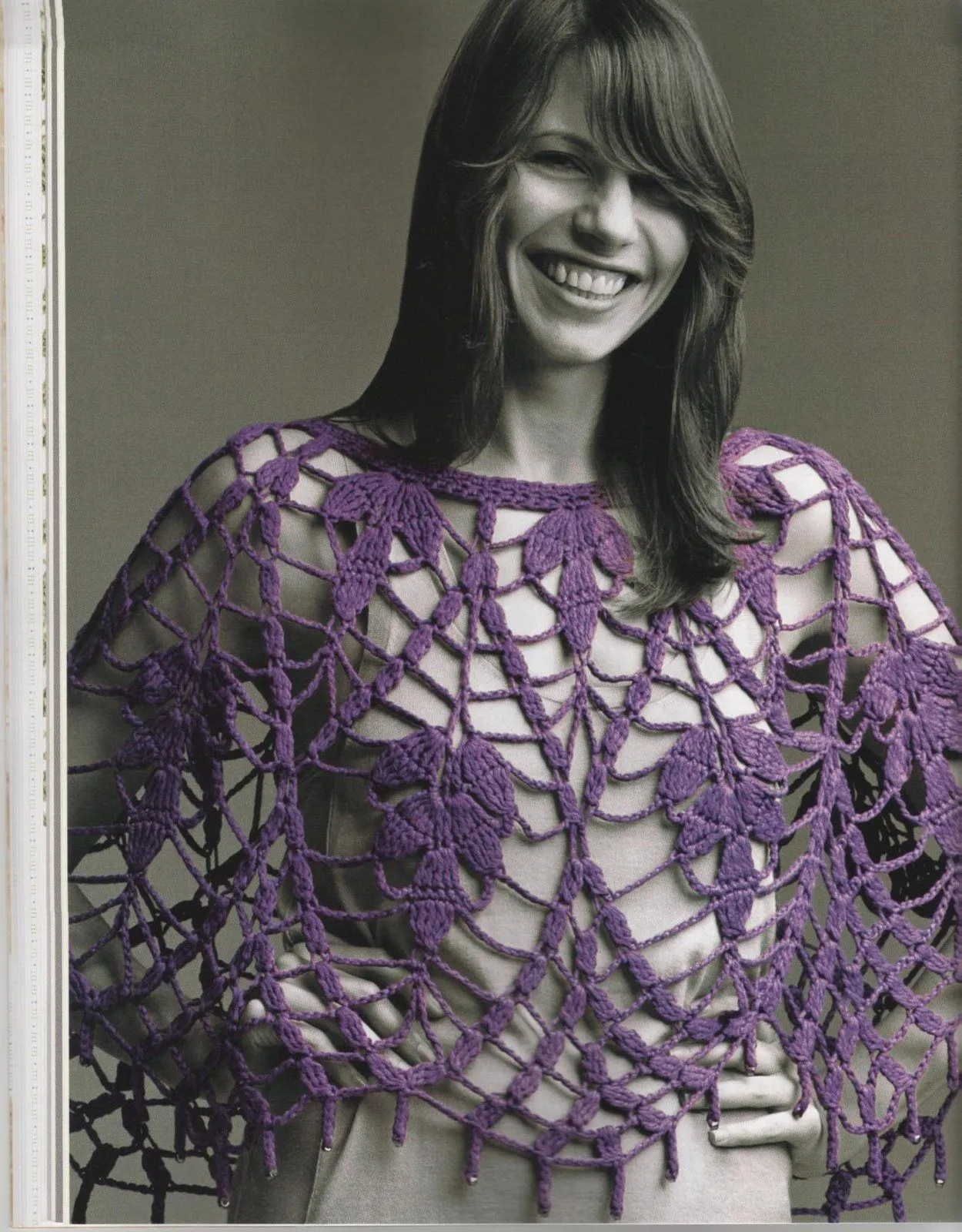 Poncho calado « Mi Rincon de Crochet