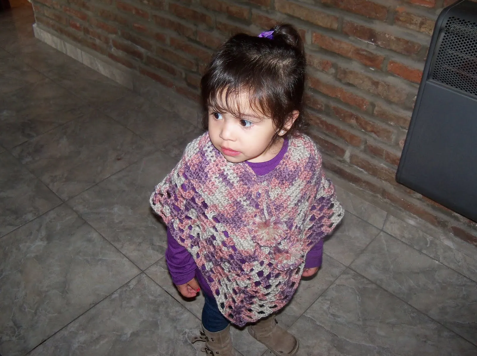 PONCHO NIÑA