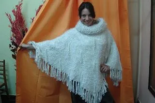 Ponchos de lana - Imagui