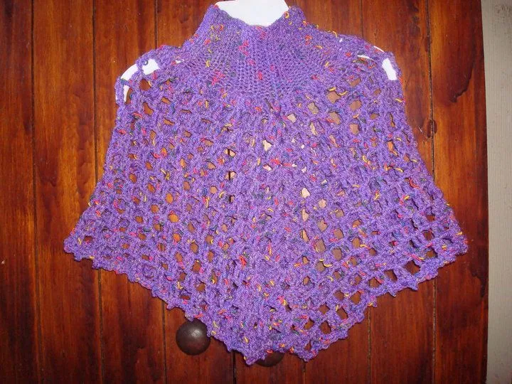 Ponchos niñas - Imagui