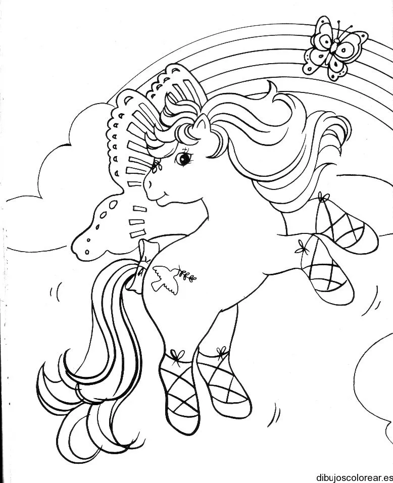 Ponis | Dibujos para Colorear