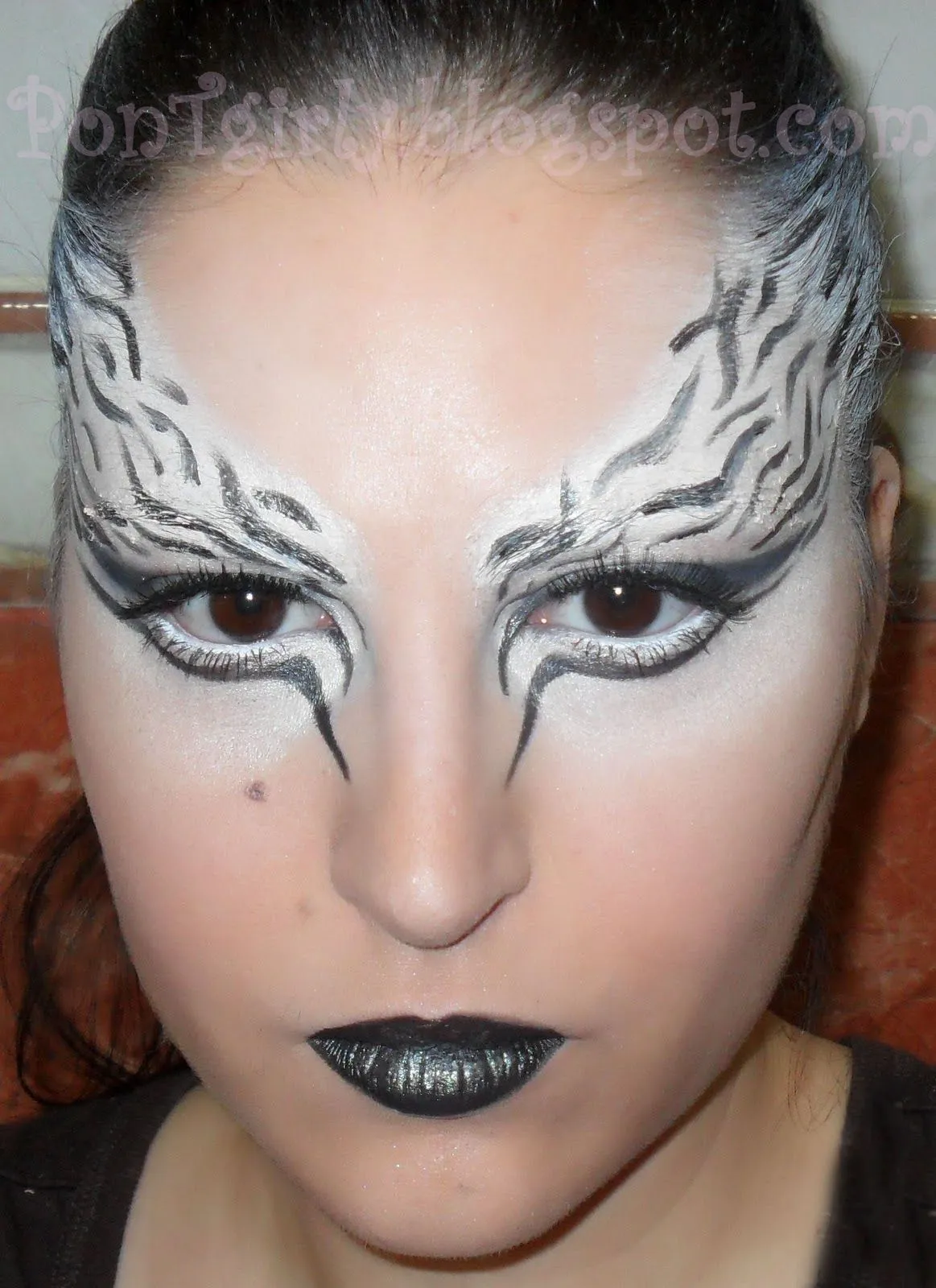 PonTgirly: Maquillaje de fantasía: Tigre Blanco