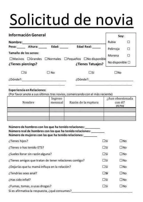 EL PONTICUICO, Quiere pololear conmigo? por favor llene el...