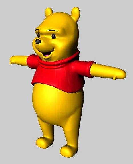 pooh bear c4d free