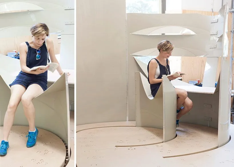 pop-up interactive apartment by students at TU delft