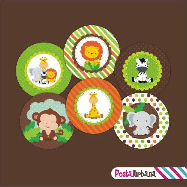 Popular items for safari stickers on Etsy