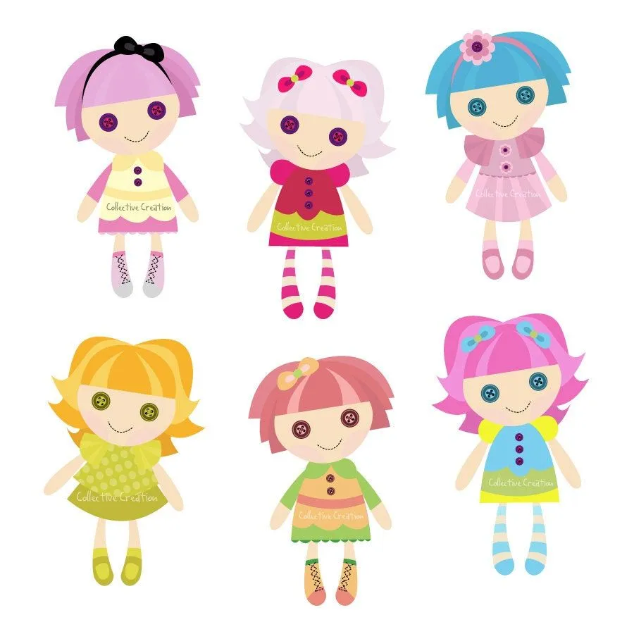 Popular items for lalaloopsy clipart on Etsy