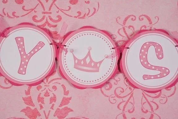 Popular items for princess baby shower on Etsy