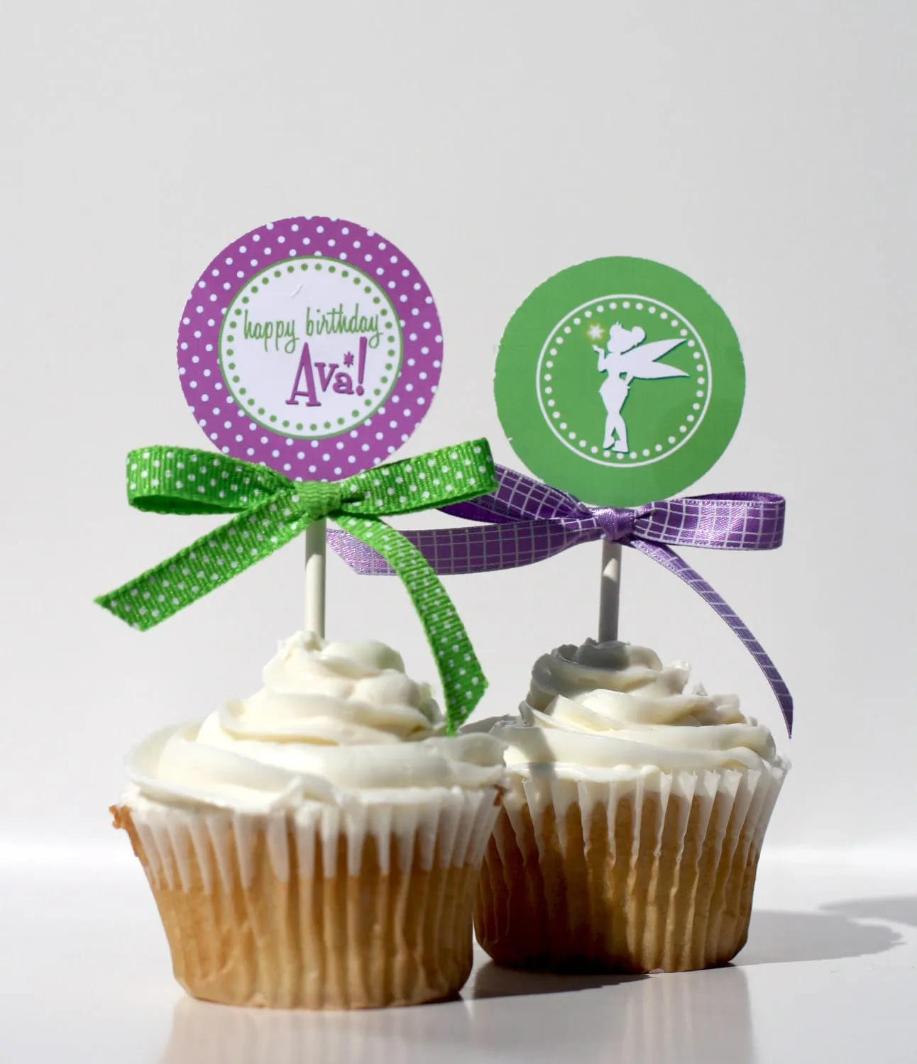 Popular items for tinkerbell cupcake on Etsy