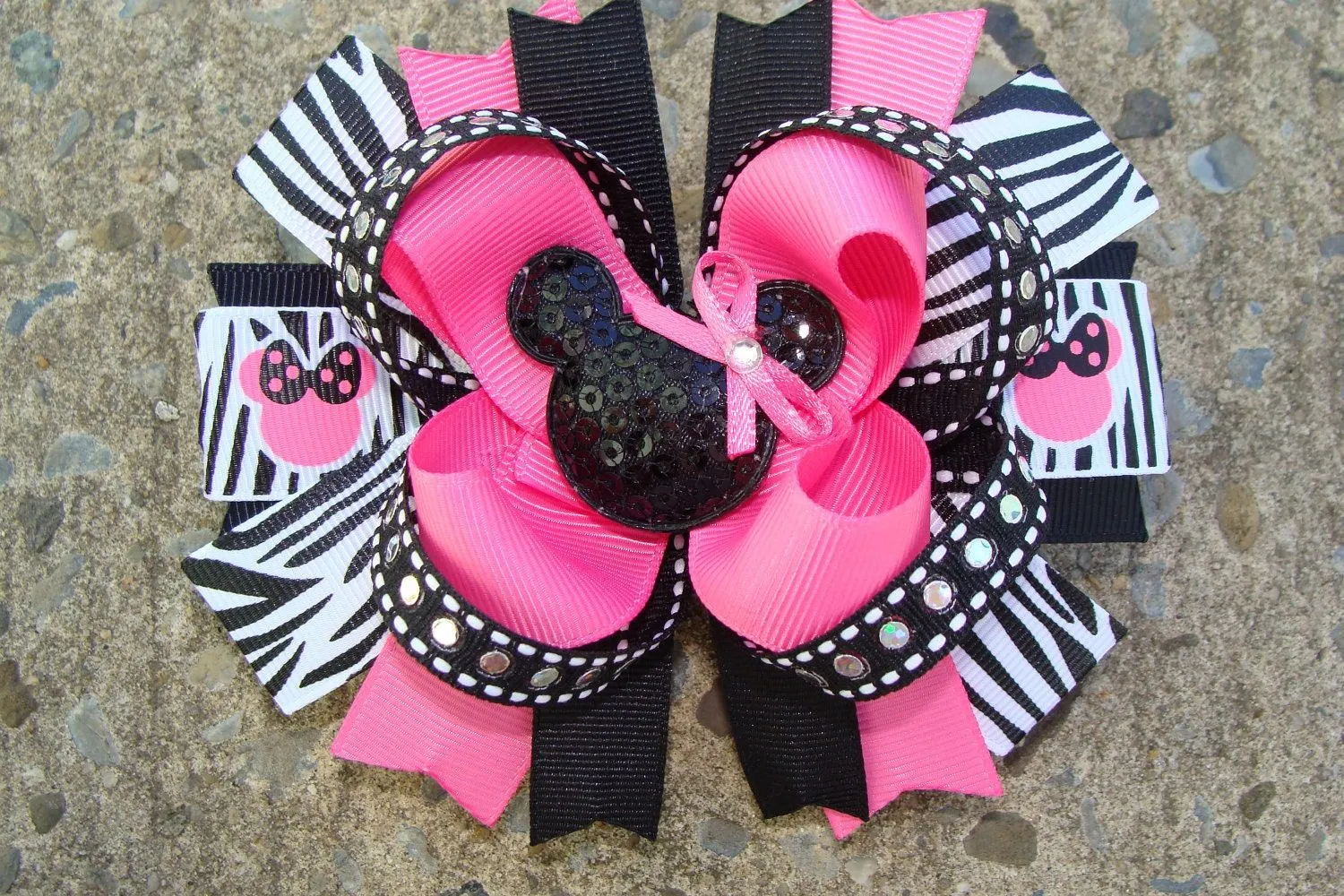 Popular items for zebra minnie mouse on Etsy