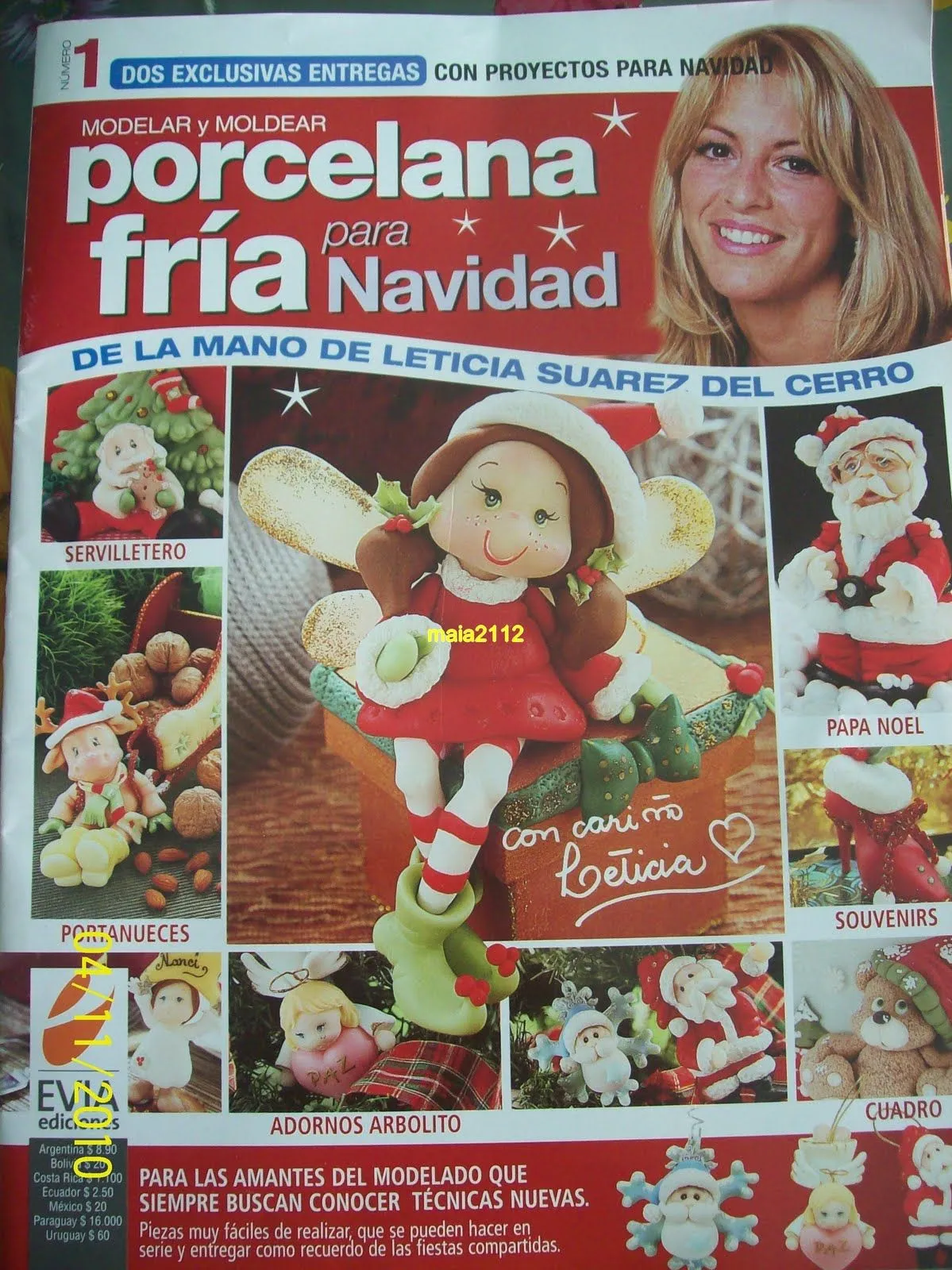 PORCELANA FRÍA: Leticia Suarez del Cerro, revista de navidad del ...