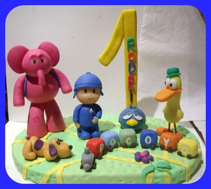 PORCELANA FRÍA – POCOYO Y SUS AMIGOS | Un baúl de candelillas