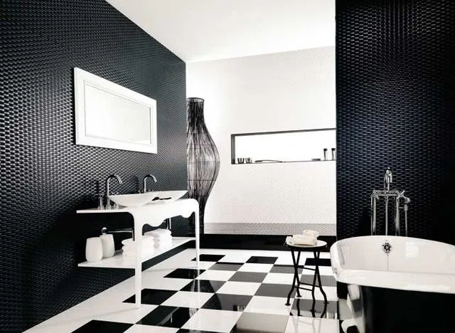 Porcelanosa Ace Negro - Contemporary - Bathroom - san francisco ...