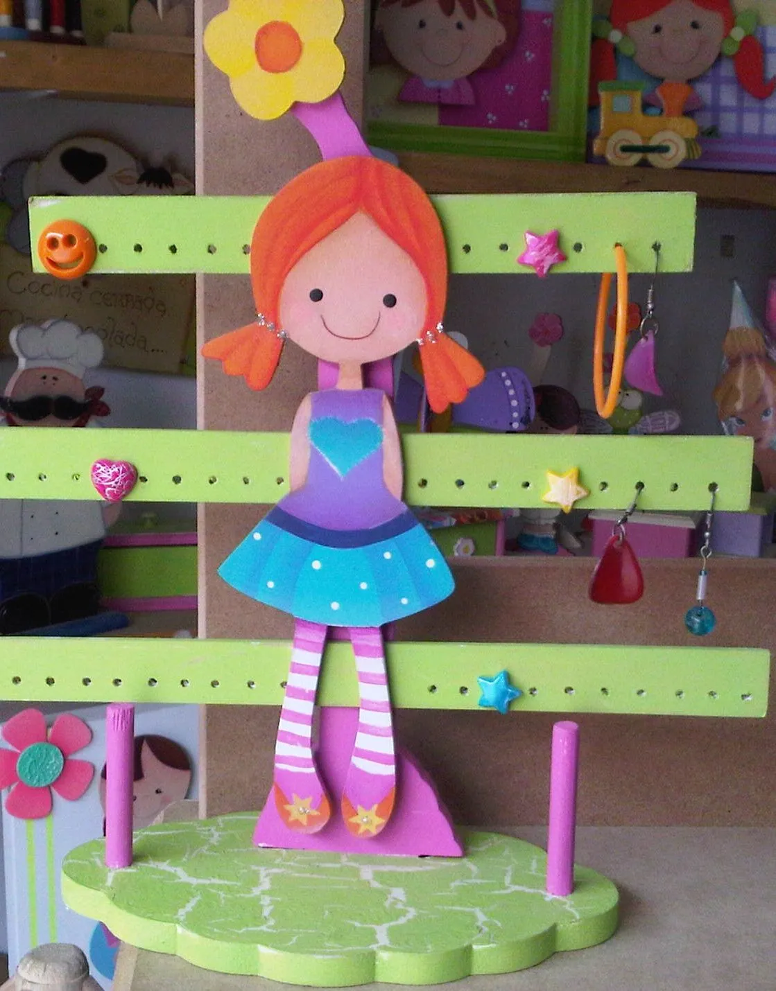 Porta aretes, anillos moños y diademas | COUNTRY by Vivi