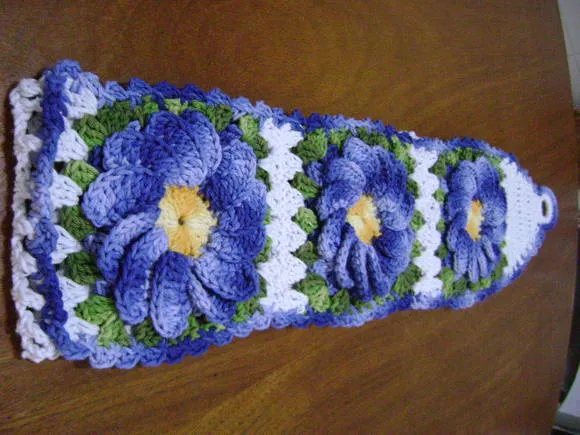 porta papel higienico de crochê | meireartesanato | Elo7