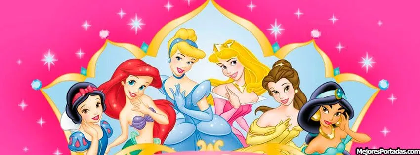 Las Mejores Portadas para tu perfil de Facebook: Disney Princesas