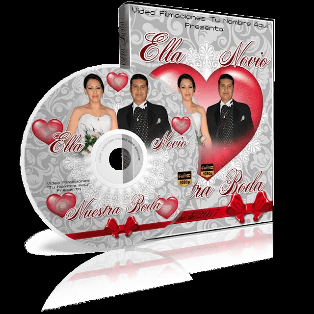 Plantilla dvd boda - Imagui