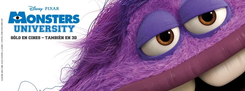 Portadas para Facebook de MONSTERS UNIVERSITY | JPosters