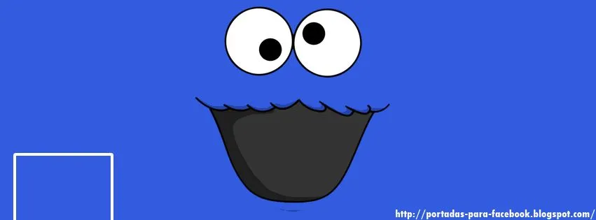 Portadas para Facebook: Portada para Facebook de Cookie Monster