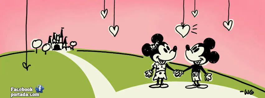 Portadas para FaceBook de Minnie y Mickey - Imagui