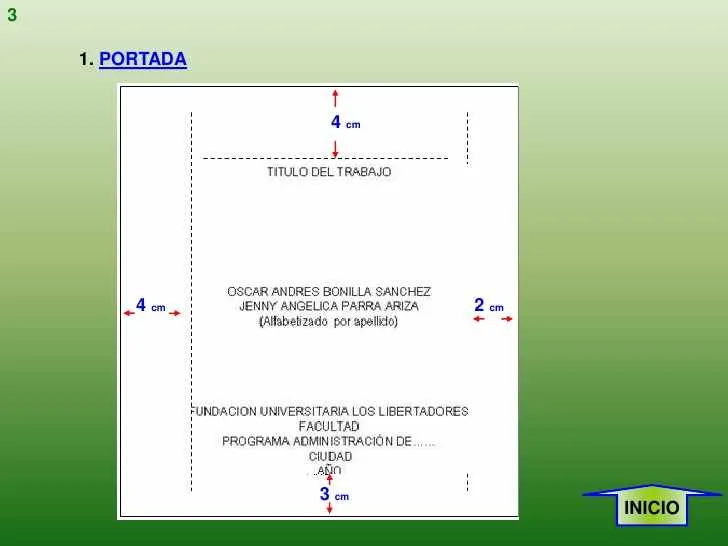 Atletico nacional: Normas incontec para realizar un trabajo