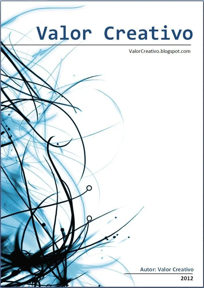 portadas de word | Plantilla 12 - Word 2003, 2007 y 2010 (01/05/2012): | Portadas word, Caratulas para trabajos, Caratulas en word