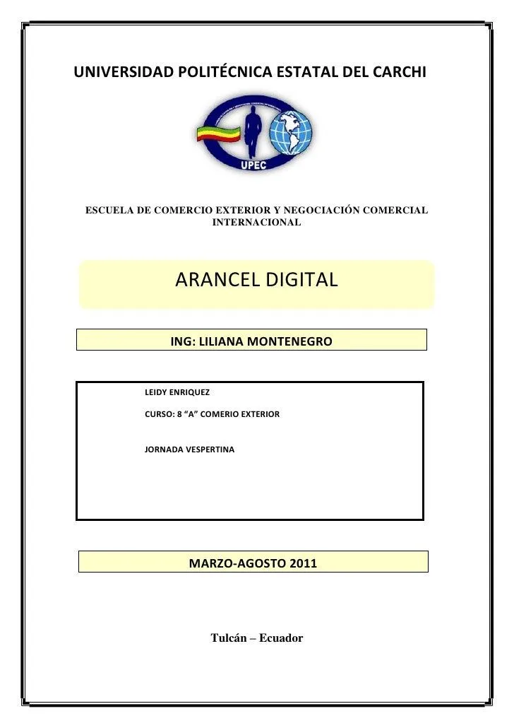 Portafolio estudiantil