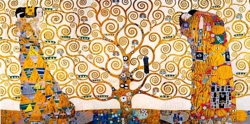 PORTAL CREATIVO 111: Desafìo 2010, Klimt "El árbol de la vida"