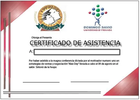 Certificados de diseño grafico - Imagui