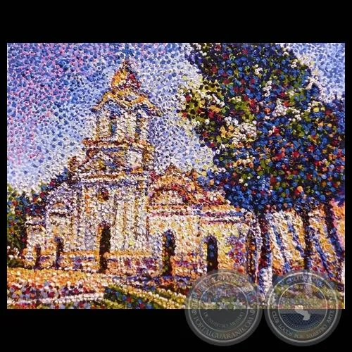 Portal Guaraní - PAISAJES DE LA CIUDAD DE YUTY - Puntillismo de ...