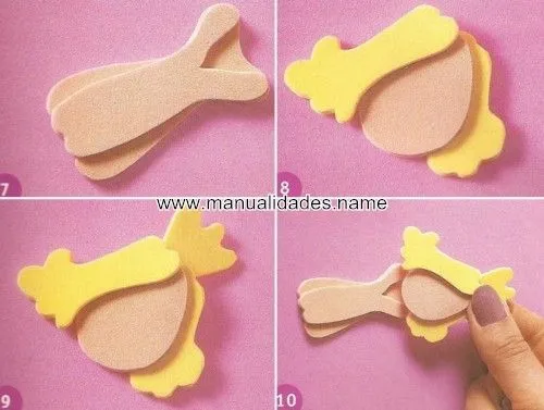 Portalápices con Goma EVA en Manualidades con Foami / Goma Eva / Foamy