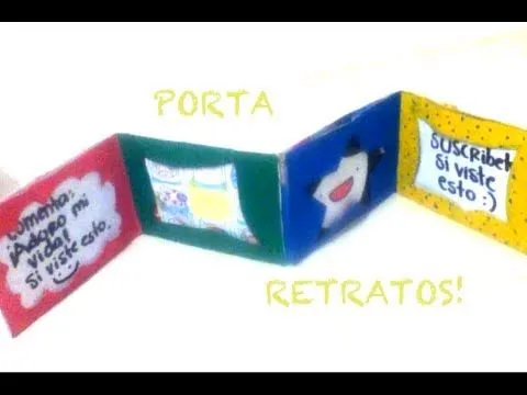 COMO HACER UN PORTARETRATO CON CAJA DE CEREAL" (Para 4 fotos ...