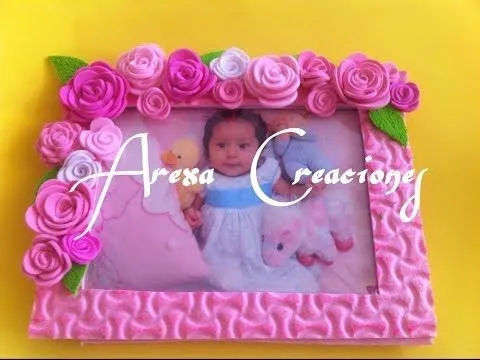 Portaretrato fácil, rápido, económico regalo para mama - YouTube