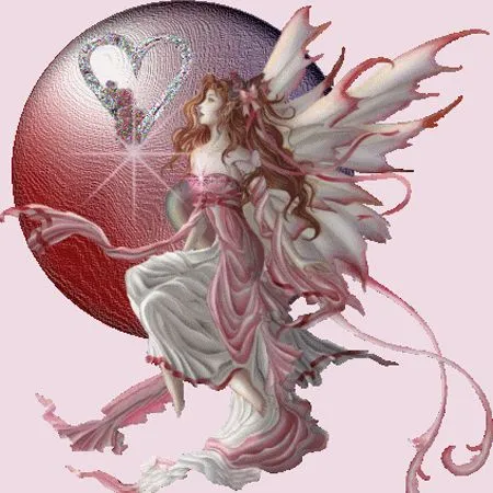 Postal de Amor hadas. Postales de Amor gratis.